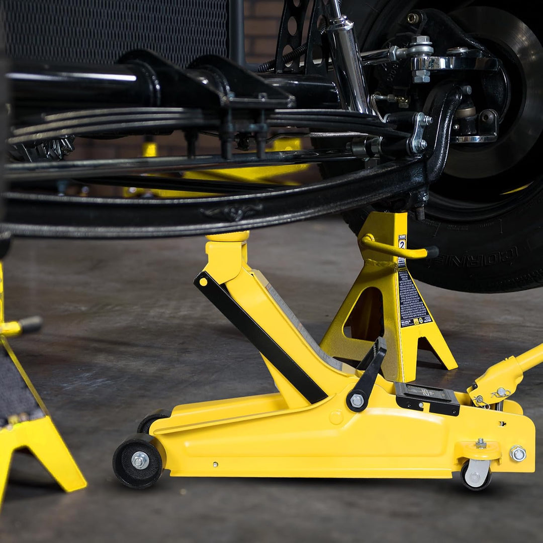 2Ton Hydraulic Floor Jack -     عفريت هيدروليك