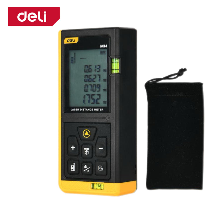 Deli Laser Distance Measurer (60m) - متر ليزر