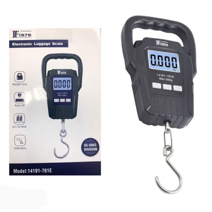 Electronic Luggage Scale – 50kg Capacity