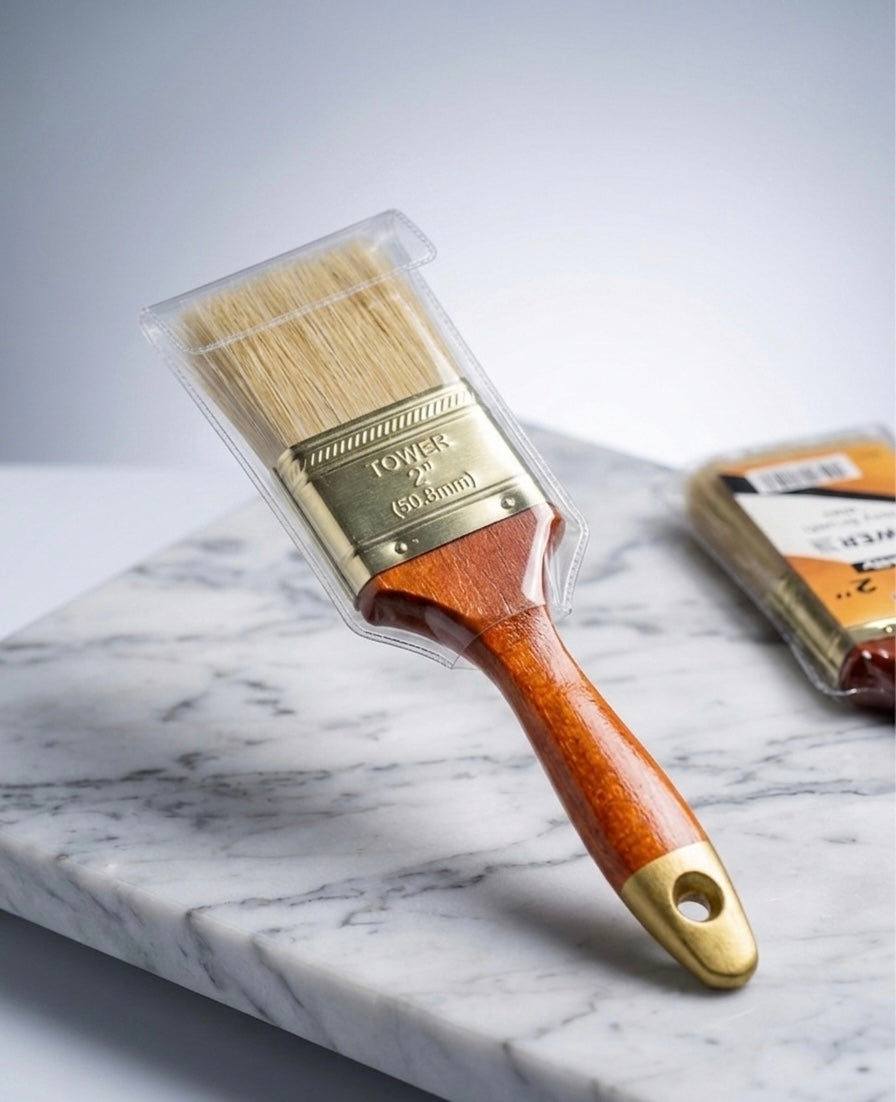 Tower Paint Brush Gold Series 2"