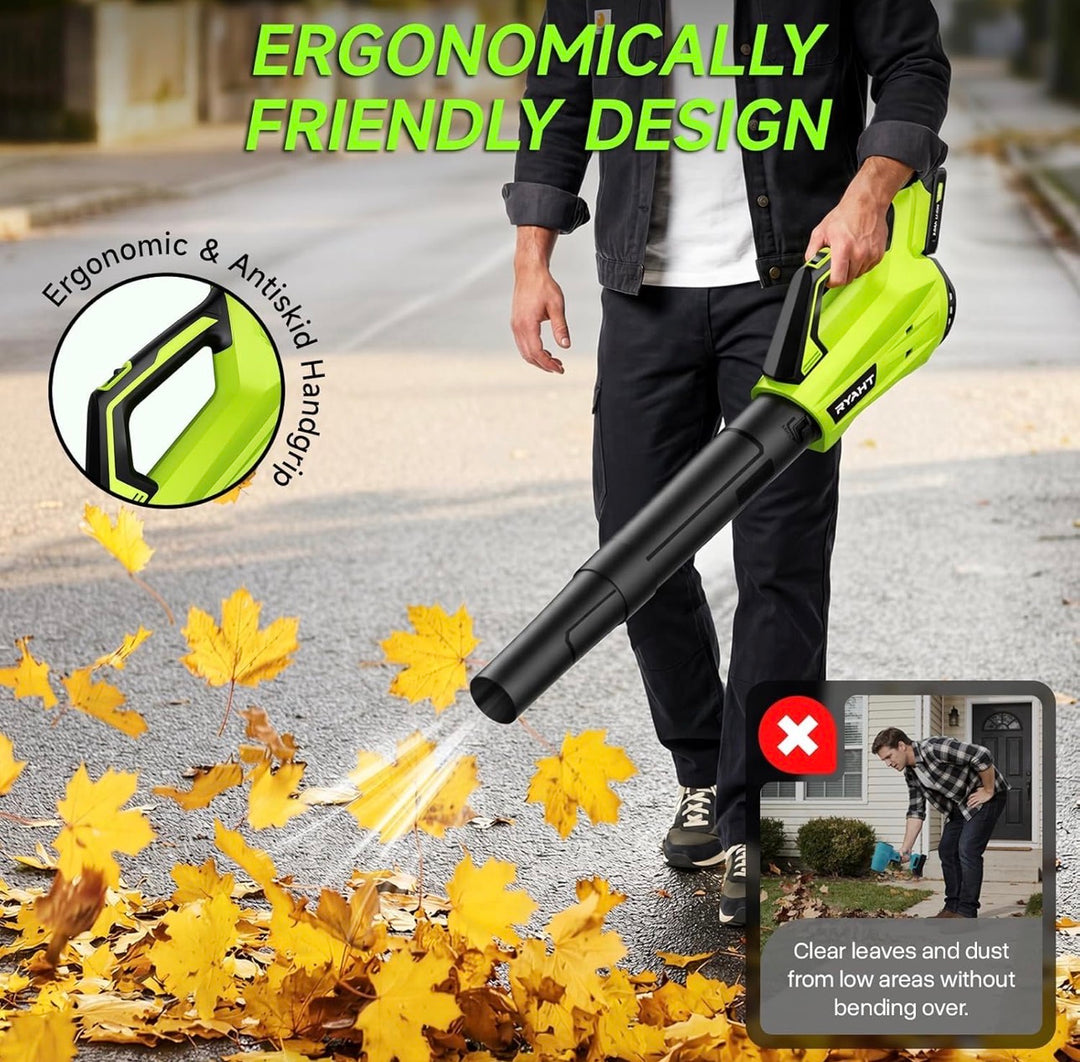 20V Battery Leaf Blower with Speed Control - منفاخ أوراق حديقة بطارية 20 فولت