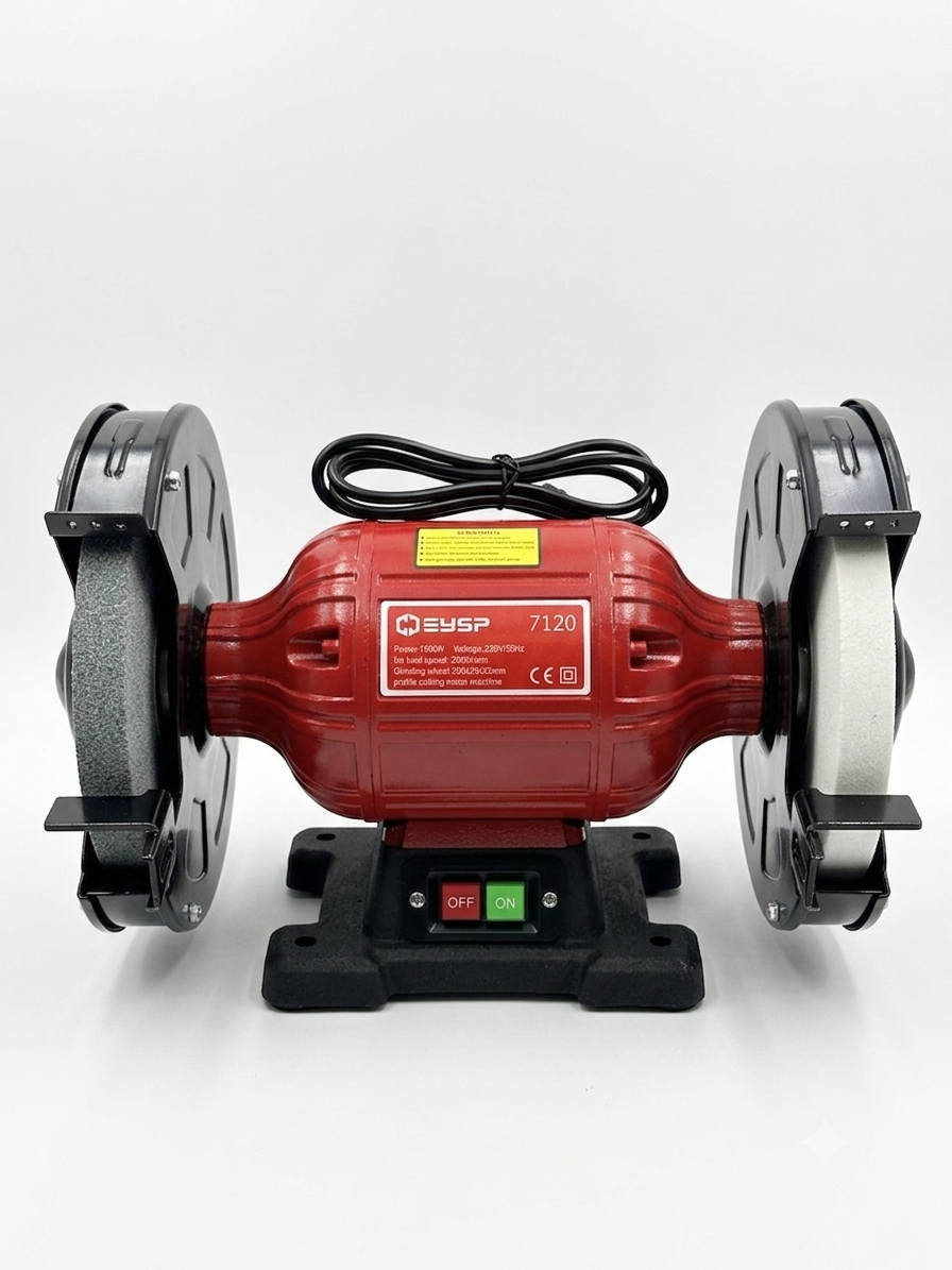 500w Super Heavy Duty Bench Grinder 200mm 8" - مجلخة طاولة