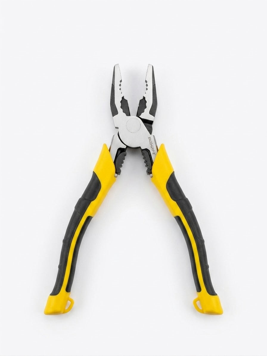 8" Industrial Combination Pliers with Cable Cutter - بانسة 8* مع زلاة صناعية
