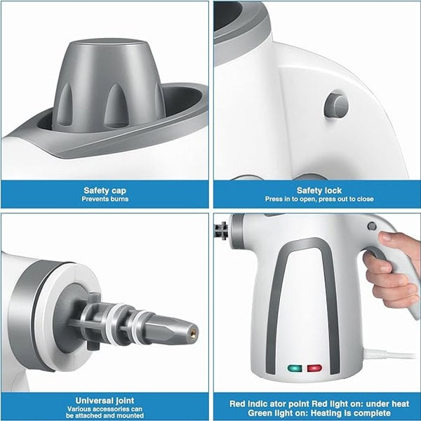 1000W Electric Steamer (Steam Cleaner) - ستيمر تنظيف كهربائي 1000 واط