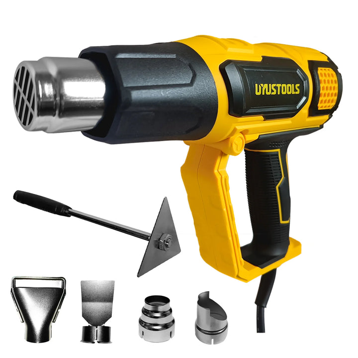 2000W Heat Gun With Three-Speed Control & 4 Nozzles - سشوار حراري