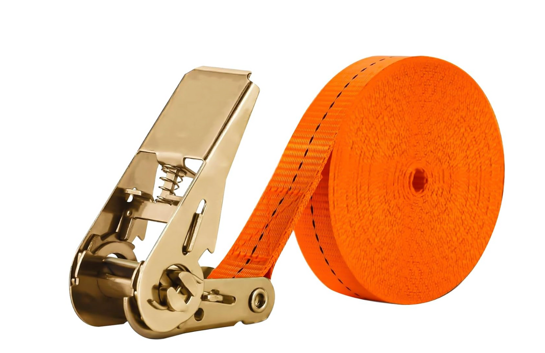 Lashing Straps with Ratchet - 2.5 cm x 5 m - 1Ton