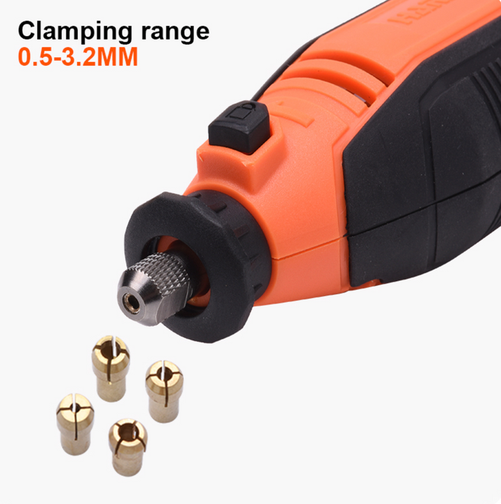 130W Mini Grinder 211Pcs Set - طقم مكنة حفر وتنظيف مع رؤوس