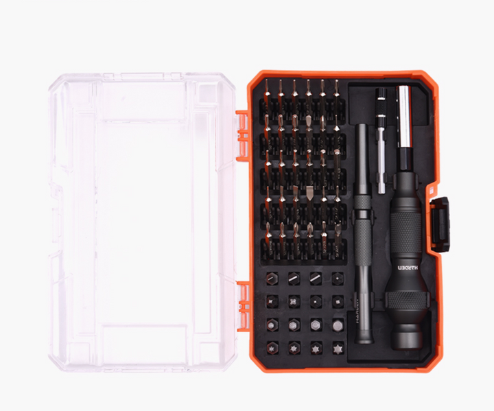 50Pcs Cr-V Screwdriver Bits Set - طقم مفك ساعاتي 50قطعة