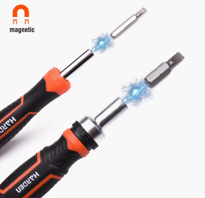 31Pcs Ratchet Screwdriver & Bits Set - طقم مفك طقطاق مع رؤوس