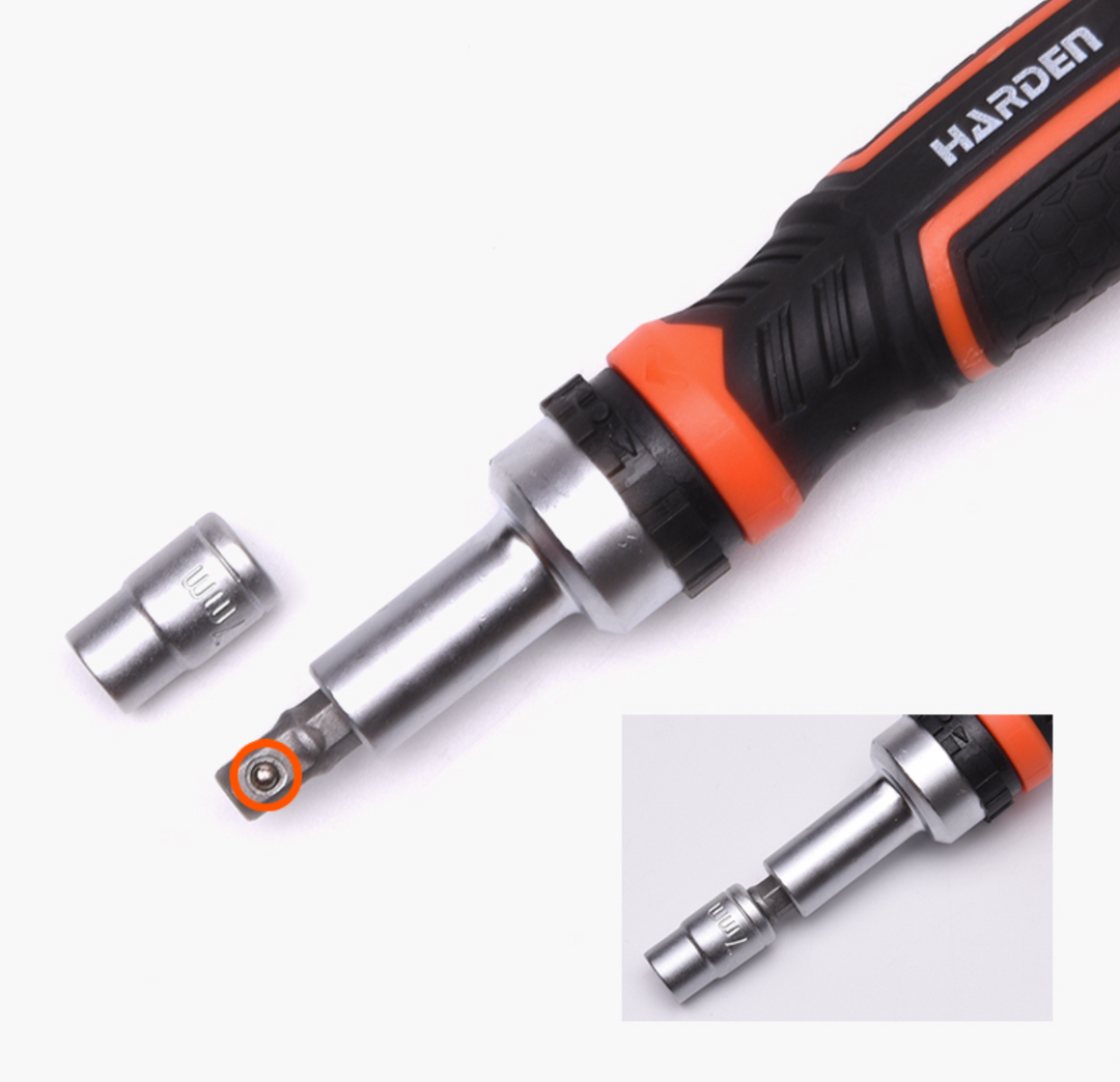 31Pcs Ratchet Screwdriver & Bits Set - طقم مفك طقطاق مع رؤوس