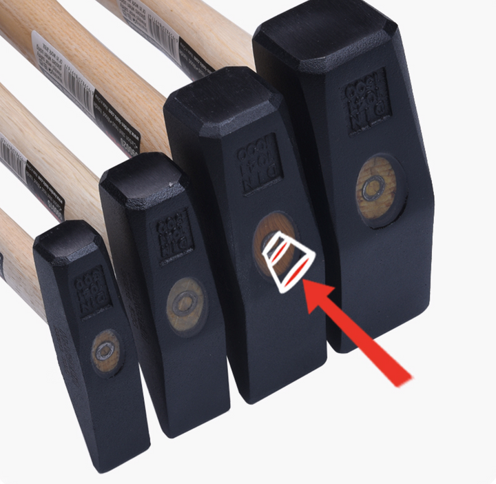 1500G Machinist Hammer with Wooden Handle - مطرقة يد خشب