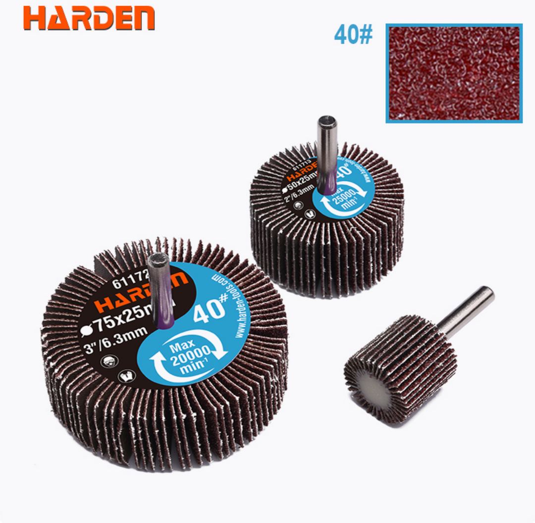 50x25mm Flap Wheel for Drills P80 -راس حف