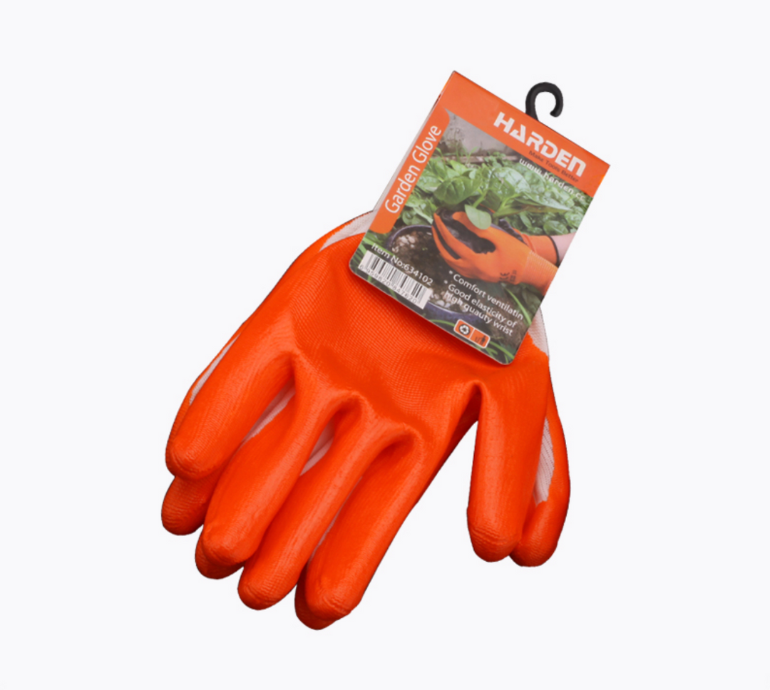 10" Gardening Gloves (L/XL) - كفوف مغطس
