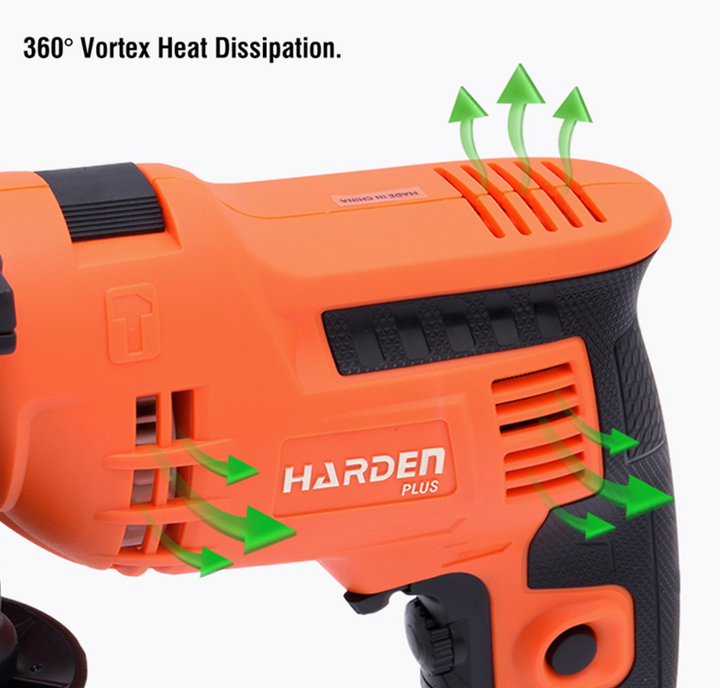 810W Heavy Duty Impact Drill - مقدح رجراج راس حديد سرعات شمال يمين