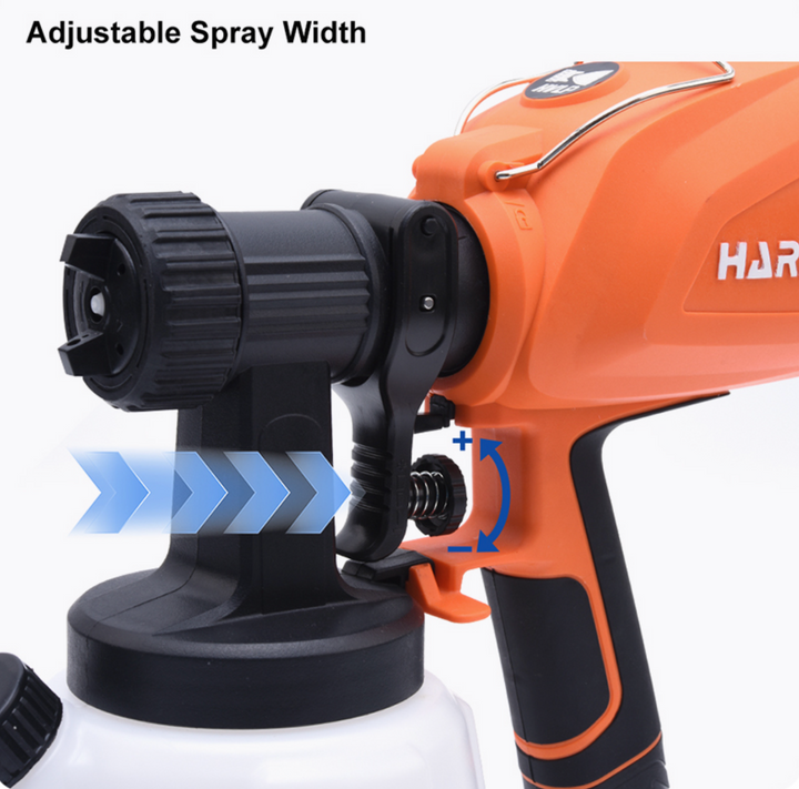 650W Industrial Spray Paint Gun 1.2L - فرد رش كهرباء