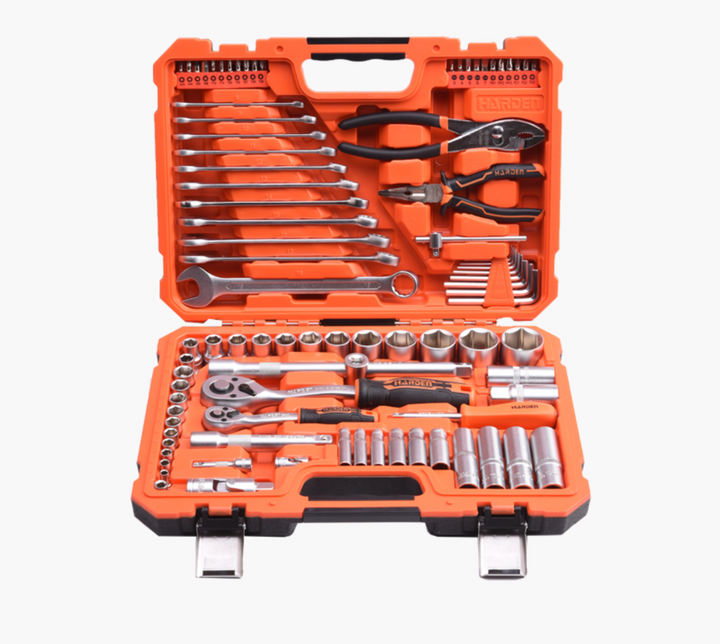 89PCS 1/2" & 1/4" Drive Socket Set -  طقم طربوش 1/4&1/2 89قطعة