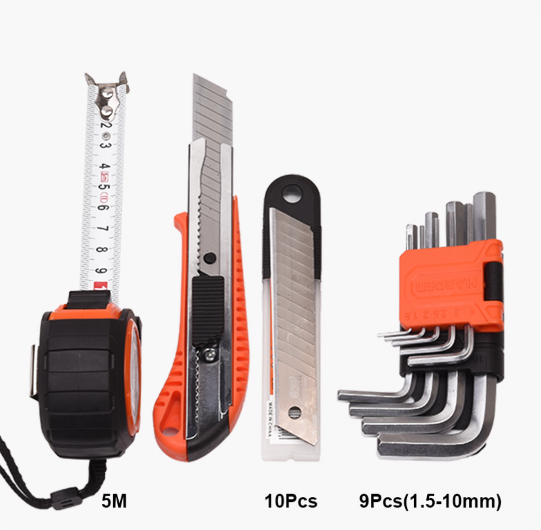 Heavy Duty 77Pcs Tools Set - شنطة عدة اوكارديون مشكلة
