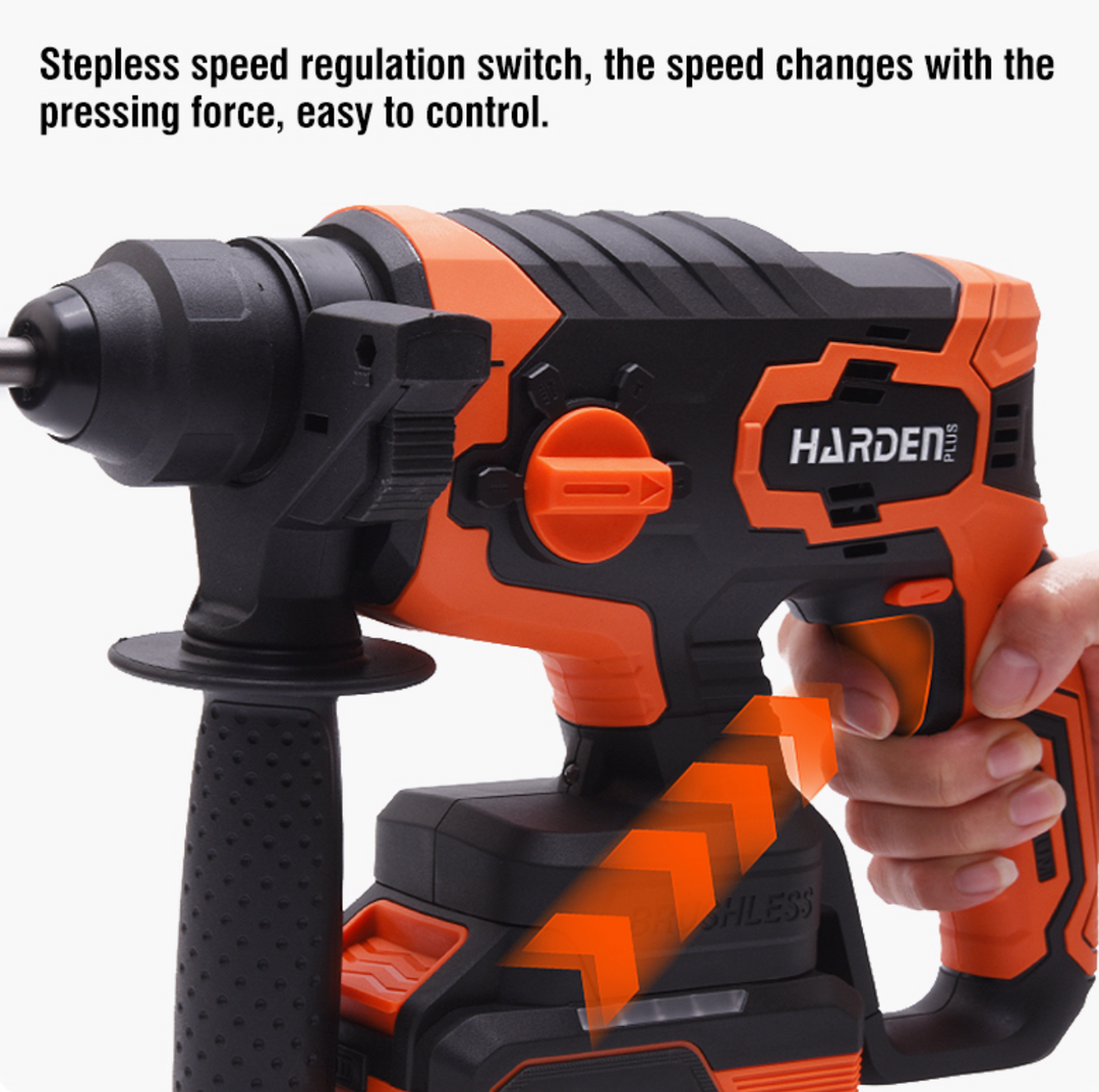 20V Brushless SDS Rotary Hammer 4.0Ah Battery (2) - كومبرسور برم وتكسير عالبطارية