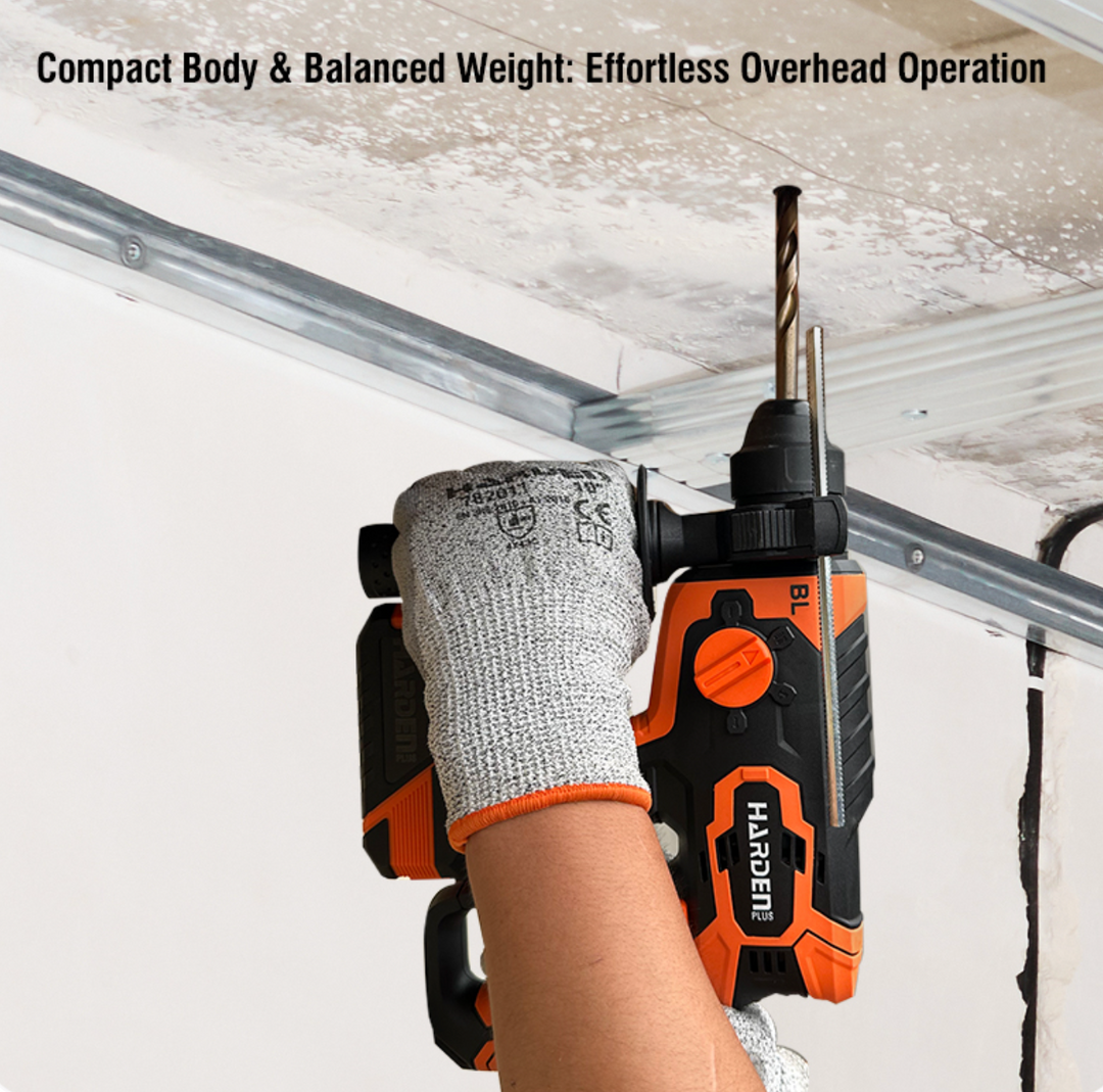 20V Brushless SDS Rotary Hammer 4.0Ah Battery (2) - كومبرسور برم وتكسير عالبطارية