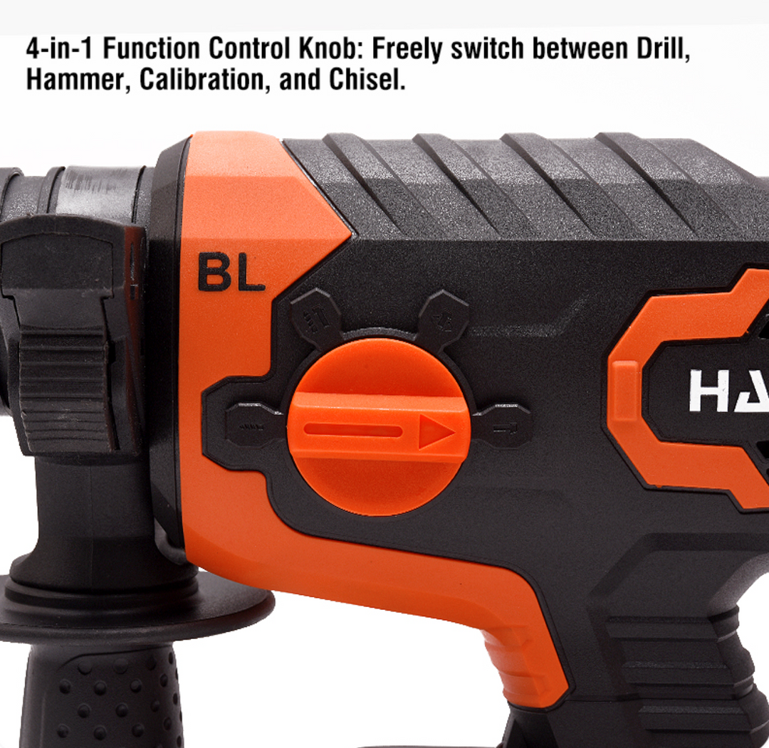 20V Brushless SDS Rotary Hammer 4.0Ah Battery (2) - كومبرسور برم وتكسير عالبطارية