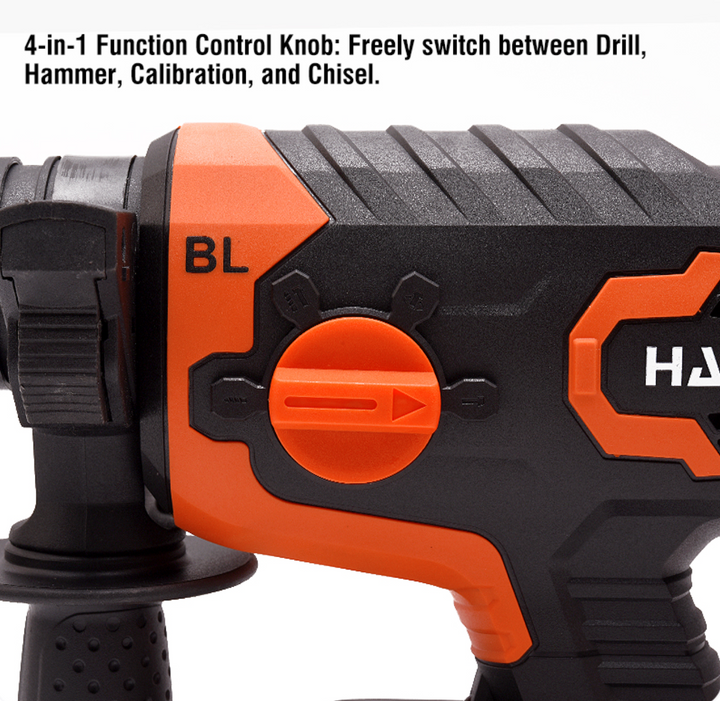 20V Brushless SDS Rotary Hammer 4.0Ah Battery (2) - كومبرسور برم وتكسير عالبطارية