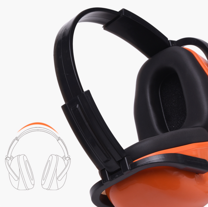 Foldable Safety Ear Muffs - سماعة كاتم صوت