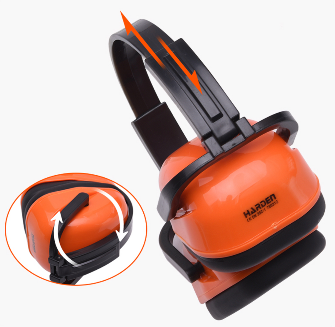 Foldable Safety Ear Muffs - سماعة كاتم صوت