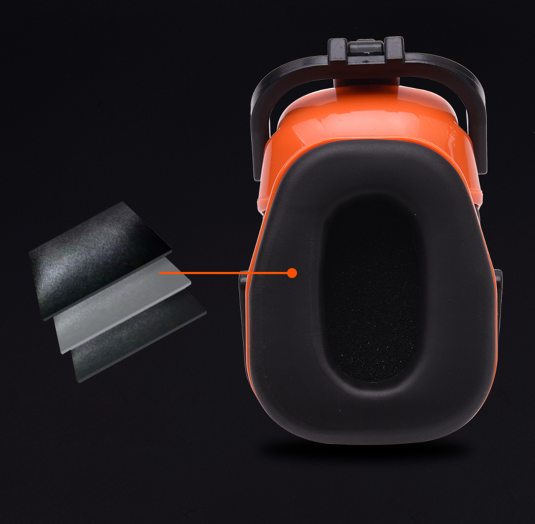 Foldable Safety Ear Muffs - سماعة كاتم صوت