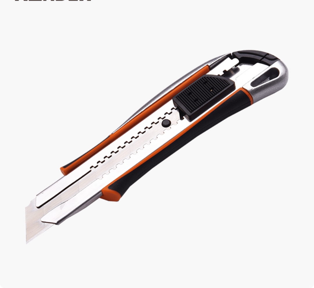 25mm Heavy Duty Utility Cutter - سكين شفرة سحب عريضة