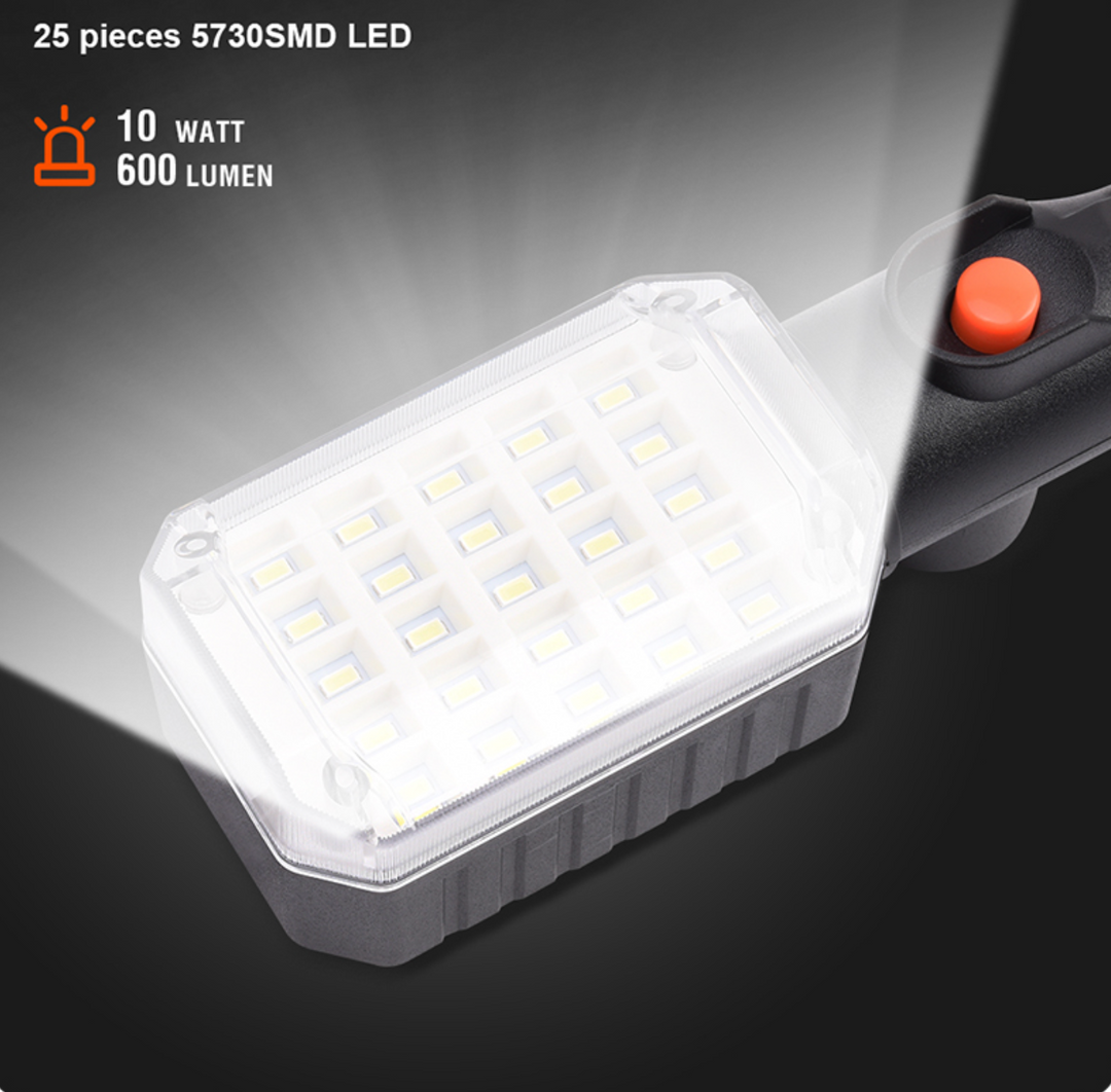 600LM LED Magnetic Work Lamp with 10m Cable - بلادوز