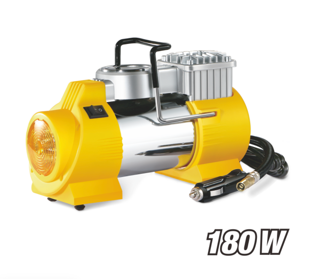 150PSI Heavy Duty Auto Air Compressor 35L/Min (180W) - منفخ دواليب