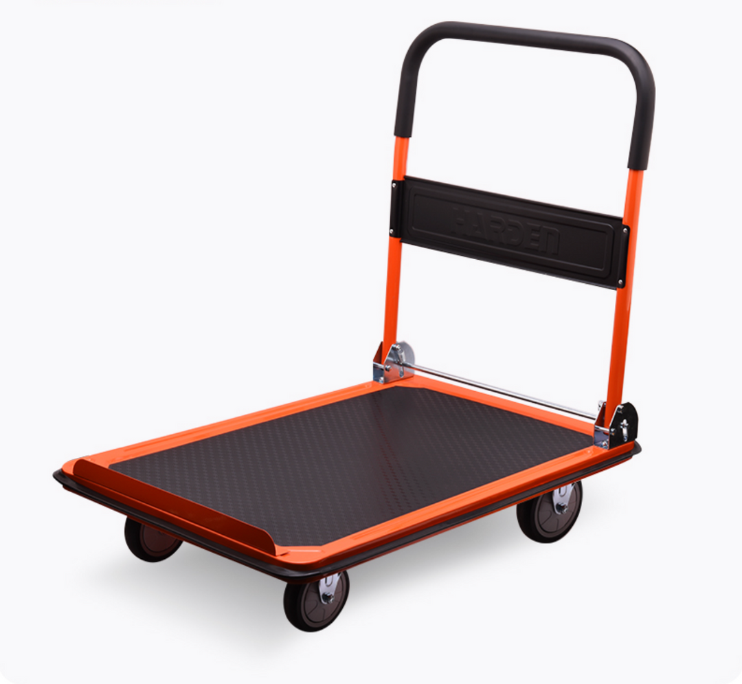 Foldable Platform Flat Trolley Cart 300KG (H:90 x L:87 x W:61cm) - عربة كراجة عدة