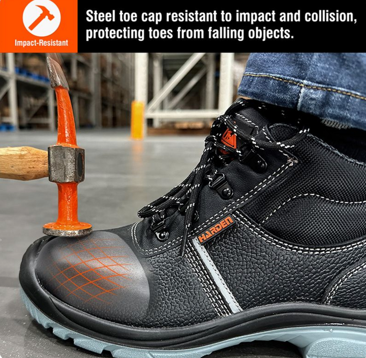 Safety Boots / Shoes - حذاء عمال مع حماية اسود