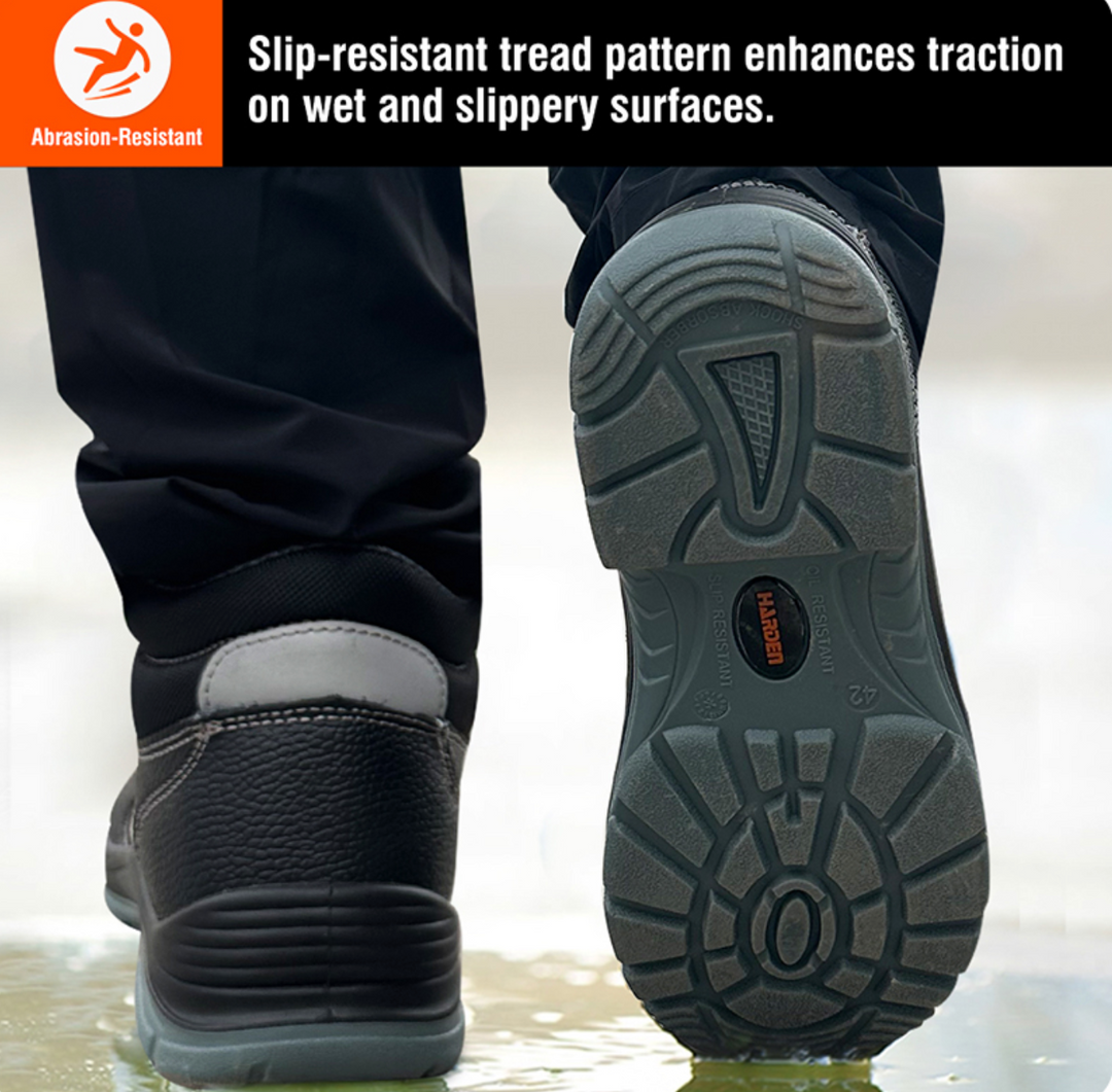 Safety Boots / Shoes - حذاء عمال مع حماية اسود