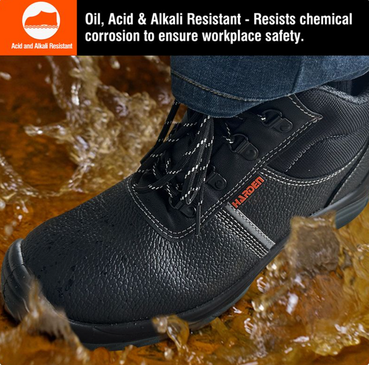 Safety Boots / Shoes - حذاء عمال مع حماية اسود
