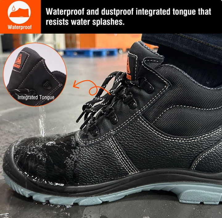Safety Boots / Shoes - حذاء عمال مع حماية اسود