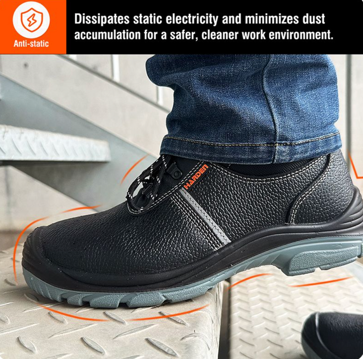 Safety Boots / Shoes - حذاء عمال مع حماية اسود