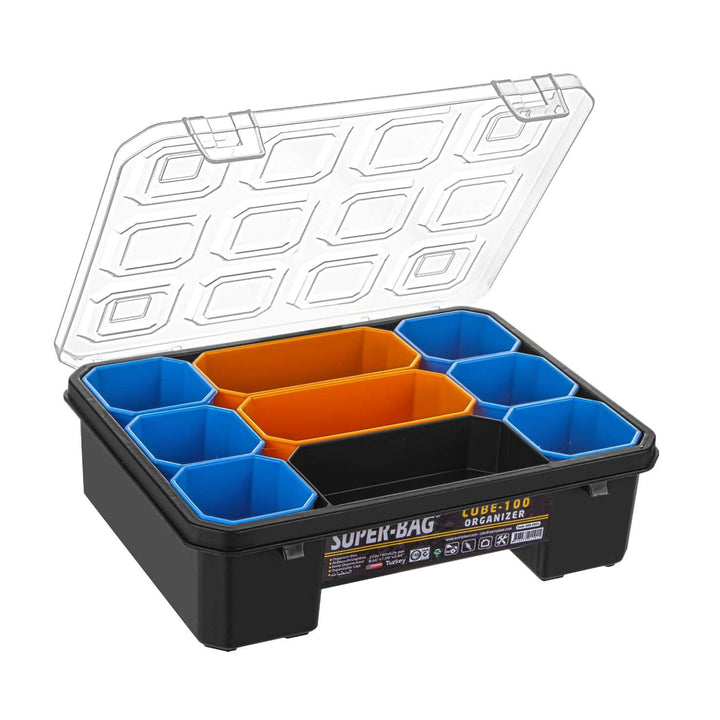 9" Cube Storage Organizer 220x180x62mm - سارع ممسا رمزرلا ر ةمةع