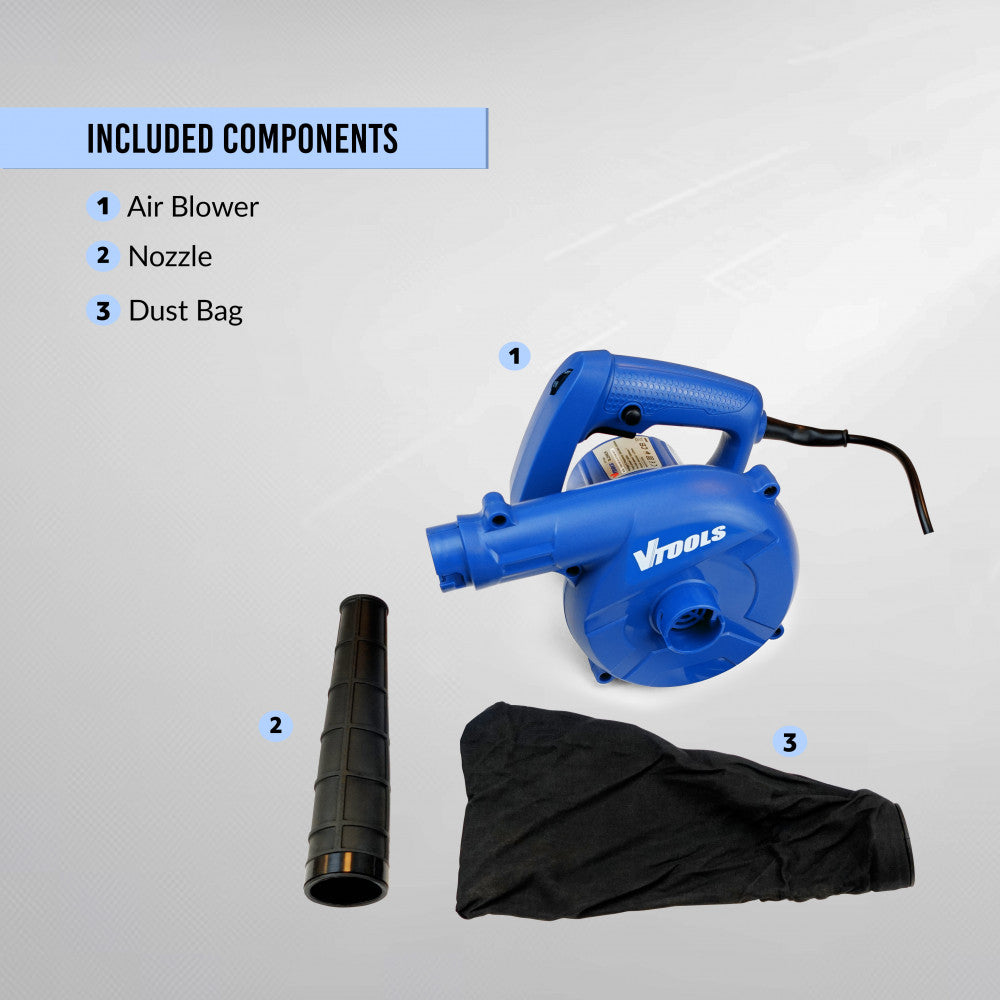 600W Industrial Aspirator Blower With 6-Speed Control - بـلور
