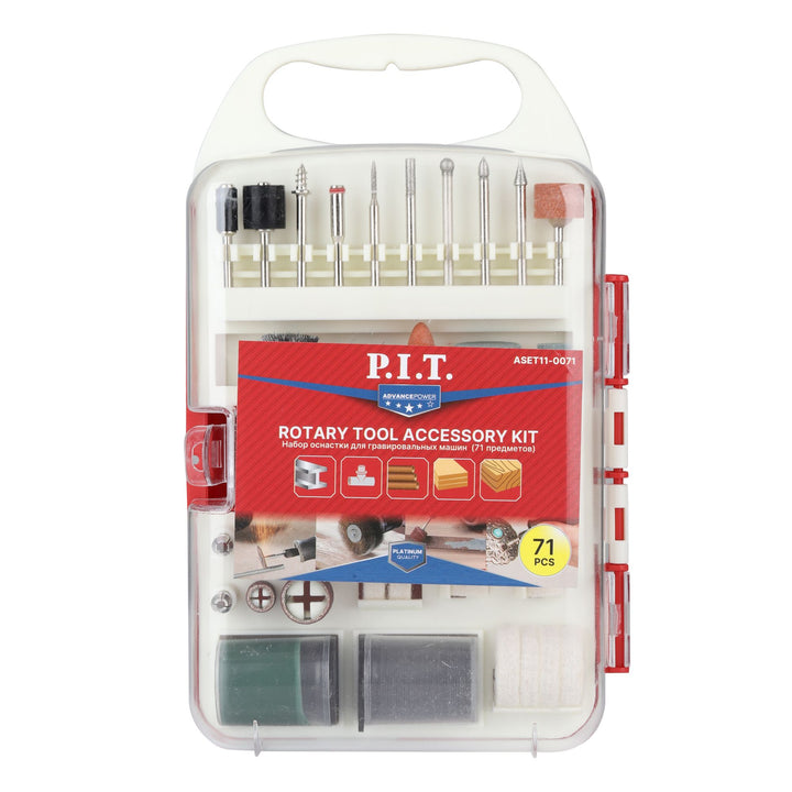 71Pcs Mini Grinder Rotary Tool Accessory Kit - طقم رؤوس حفر مشكل 71 قطعة