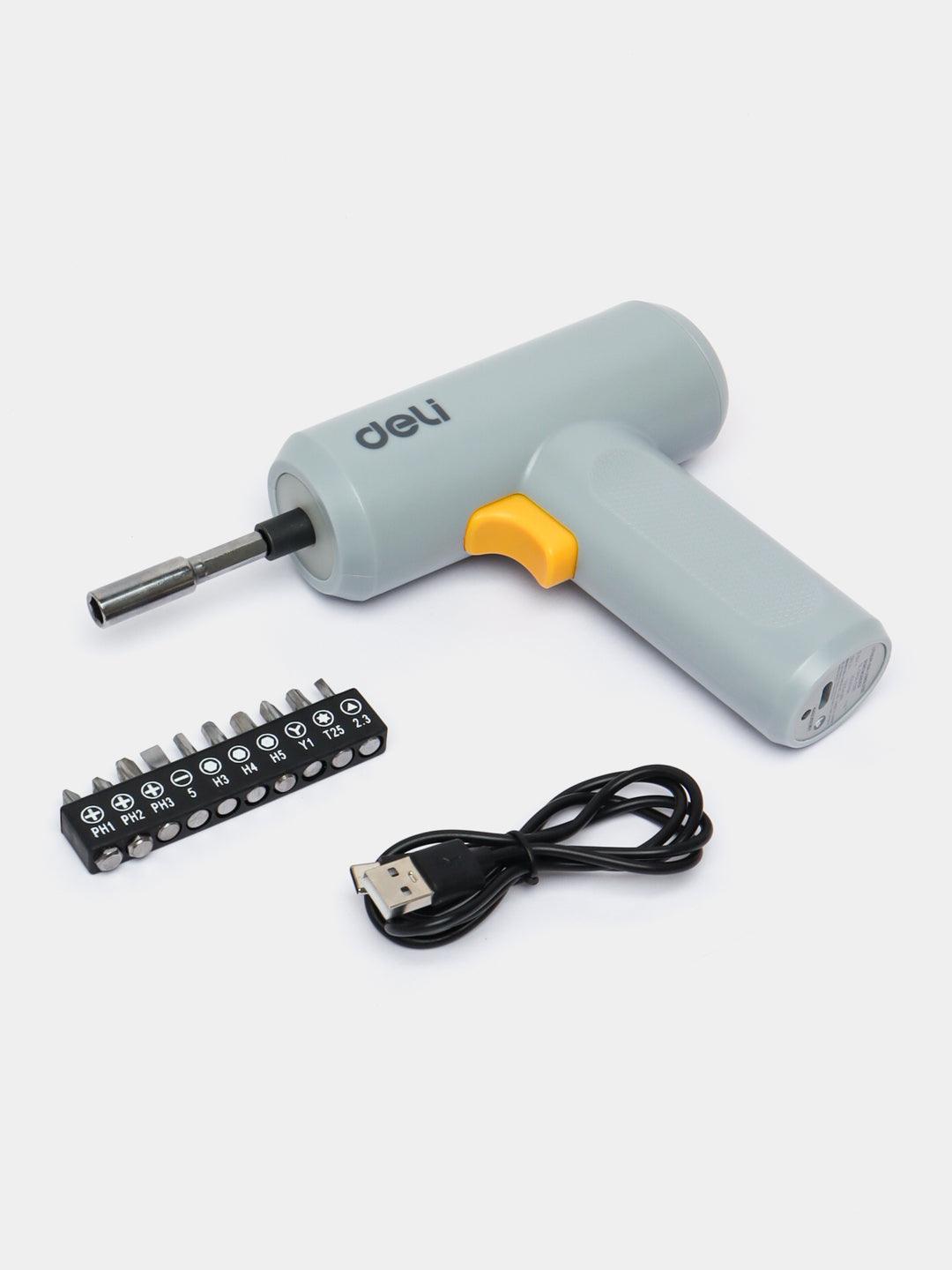 3.6V Lithium-Ion Cordless Screwdriver (5N.m) - مفك بطارية قلم+شنطة+اكسسوار