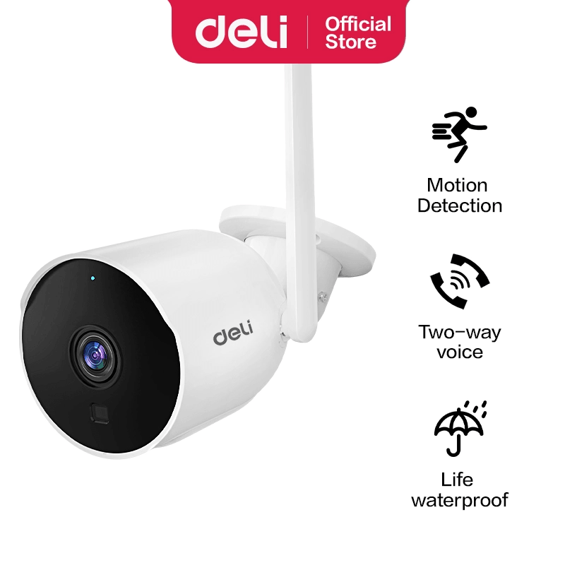 Deli Security Camera 2MP With Wifi Remote Access - كاميرات مراقبة ...