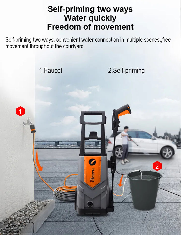 1800W-135Bar High Pressure Washer - مضخة غسيل
