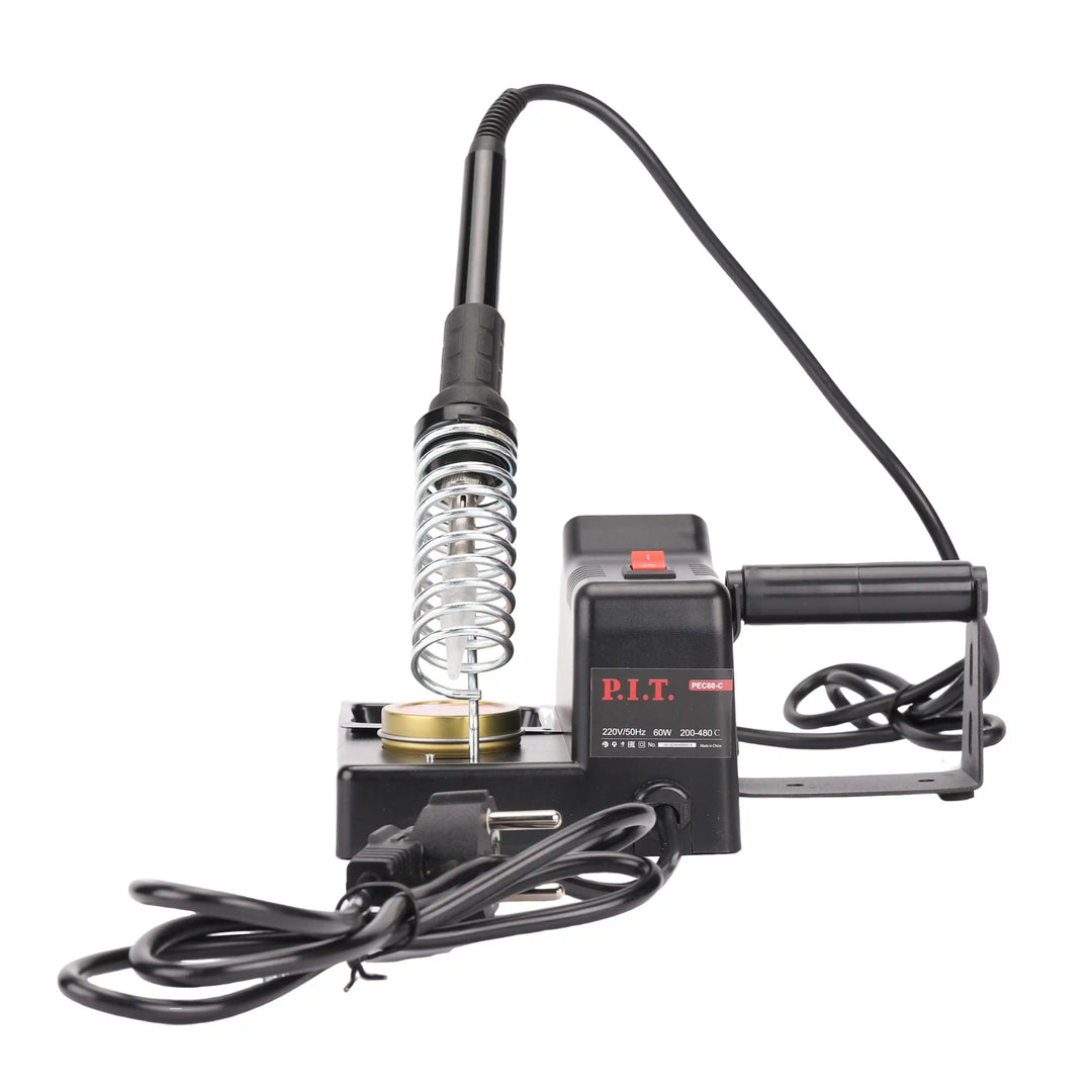 60W Electric Soldering Iron Station - كاوي لحام مع قاعدة