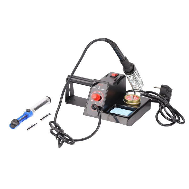 60W Electric Soldering Iron Station - كاوي لحام مع قاعدة