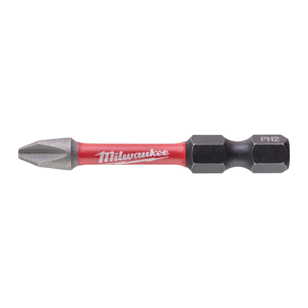 Milwaukee Shockwave Gen 2 PH2*50mm Tic Tac Case (Pack of 10)