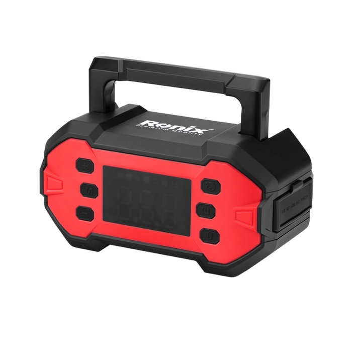 Battery Jump Starter With Air Compressor 20000mAh - جهاز تشغيل بطارية السيارة مع كومبريسور هوا