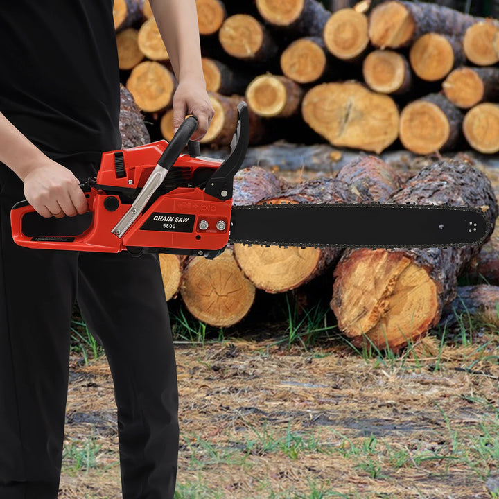 20" Industrial Gasoline ChainSaw – 52CC/2.3kW - منشار حطب على البنزين