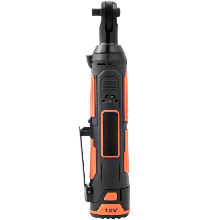 Cordless Brushless Electric Ratchet Wrench 3/8" 12V 2 Batteries - مفكّك ترابيش بطارية