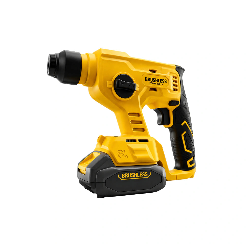 20V Li-ion 16mm SDS Rotary Hammer Brushless Motor 2.0Ah - كومبرسور برم وتكسير عالبطارية